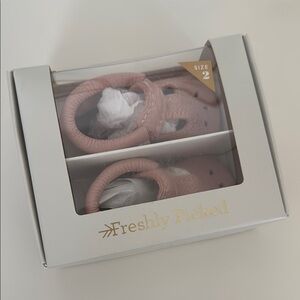 Freshly Picked Blush Baby Moccasins